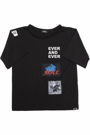Patched t-shirt, zdjęcie 1 Patched t-shirt od Diesel